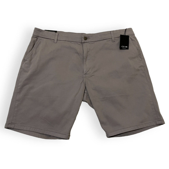 JOE’S Shorts Men's Abalone Trouser Grey Pockets Size 38 New - Picture 2 of 6